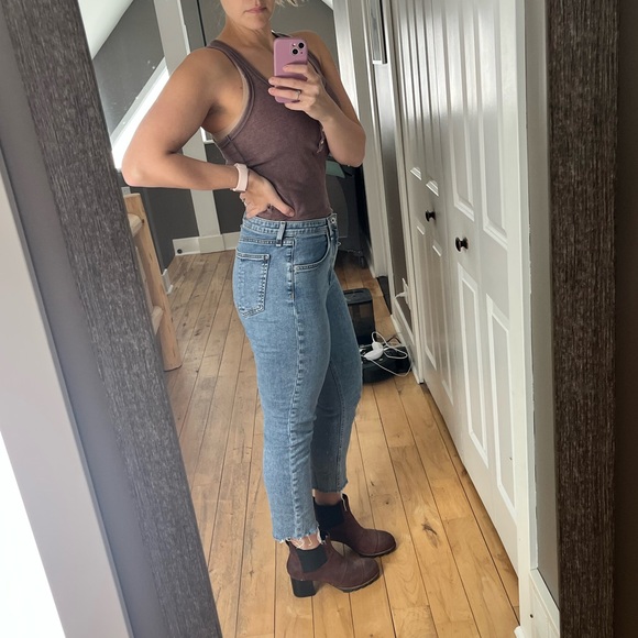 Rag & Bone Nina High Rise Ankle Cigarette Jeans Size 30 - Picture 12 of 13